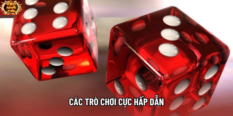 Các trò chơi cực hấp dẫn Các trò chơi cực hấp dẫn